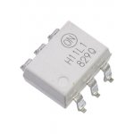 H11G1SM, ON Semiconductor, H11G1SM DC Input Photodarlington Output Optocoupler, Surface Mount, 6-Pin