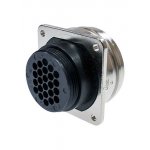 208459-1., CMC28-24, Корпус розетки фланц