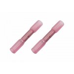 СОЕДИНИТЕЛЬНАЯ ГИЛЬЗА изолированная термоусаживаемая  L-37мм 0.5-1мм² (ГСИ-т 1.0 / ГСИ-т 0,5-1,0 / KY-1) красный  REXANT