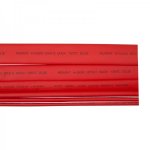 Термоусадка клеевая 24,0 / 8,0 мм, красная (упак. 5 шт. по 1 м)  REXANT