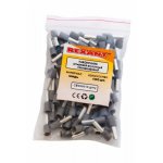 НАКОНЕЧНИК ШТЫРЕВОЙ ВТУЛОЧНЫЙ изолированный   F-9мм 4мм² (НШВи 4.0-9 / Е 4,0-9 / Е4009) серый  REXANT