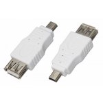 Переходник  гн USB-A (Female) - шт Mini USB 5pin (Male)  REXANT