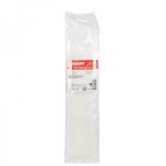 Стяжка полимерная многоразовая 300 х 10 мм, прозрачная (упак. 20 шт)  REXANT