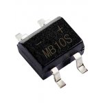 MB10S, диодный мост 1000В 1А MBS