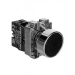 573787, Кнопка управления NP2-BA21 без подсветки черная 1НО IP40