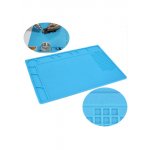 S-140 35x25, силиконовый коврик для пайки 35x25см термостойкий (500С)